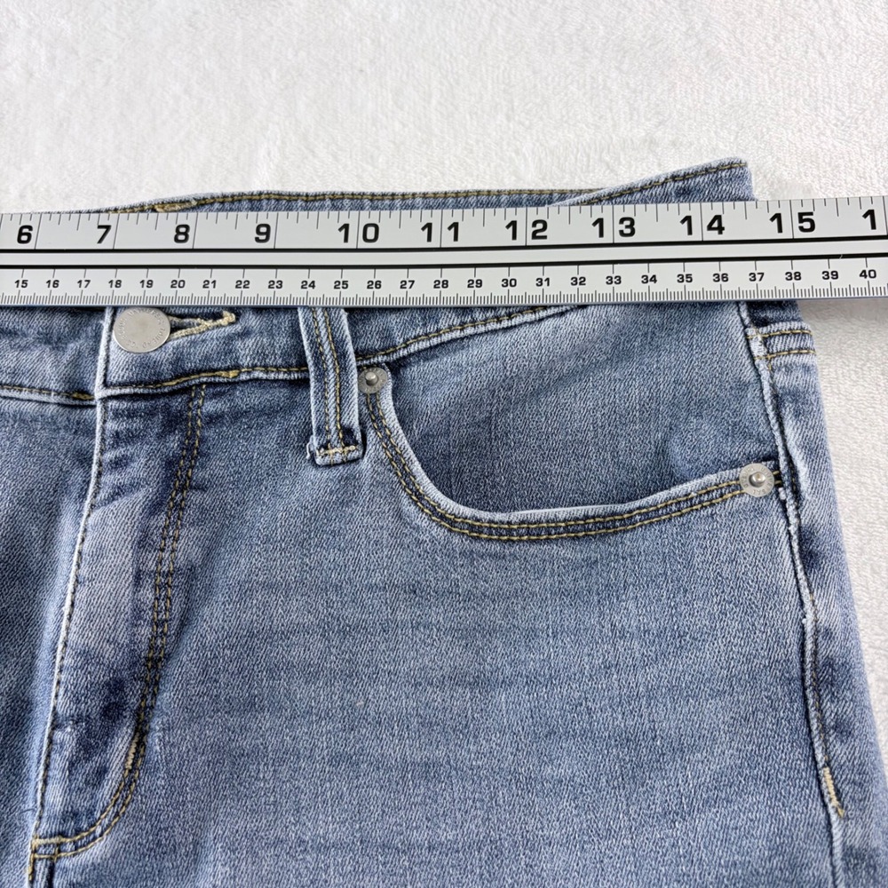 Universal Thread Jeans Distressed Ripped Raw Hem Blue Size 8/29 - Picture 5 of 9